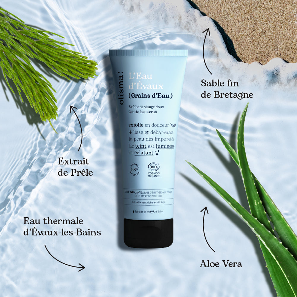 Exfoliant Visage Doux (Grains d'Eau)