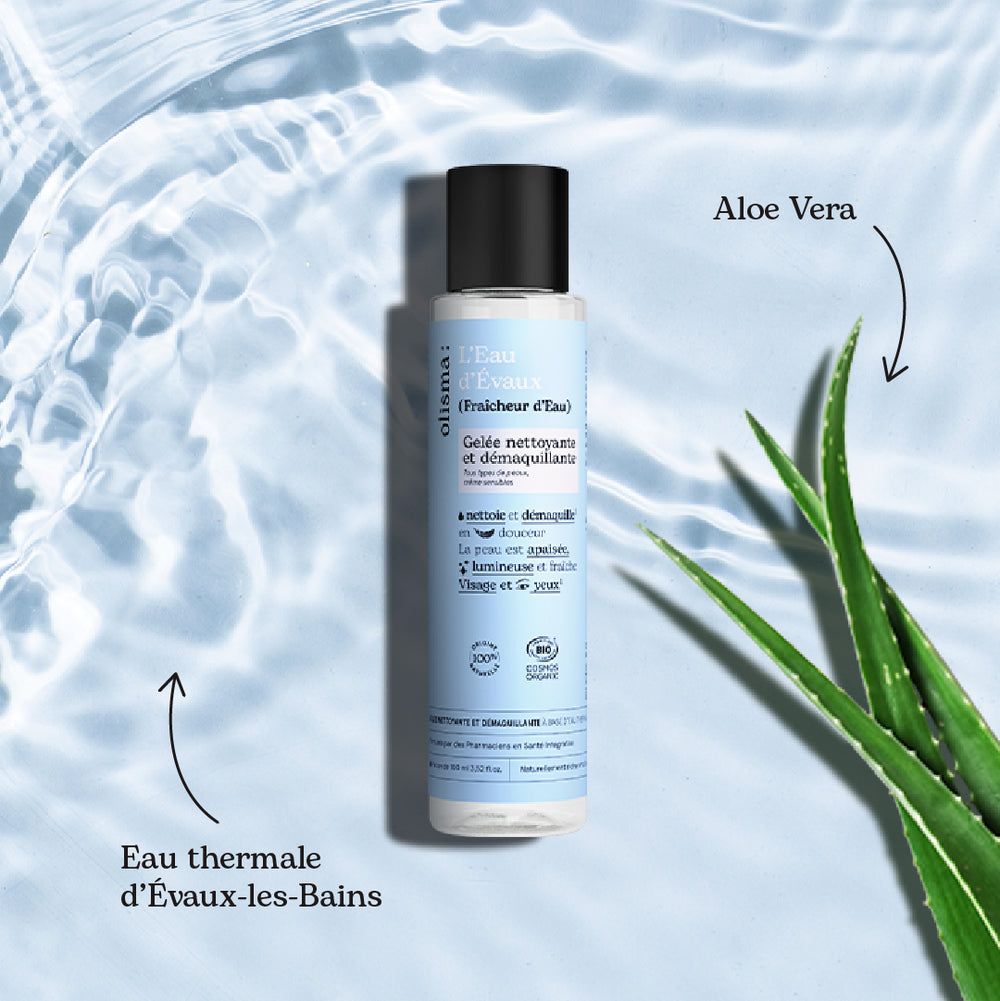 Gele Nettoyante et Dmaquillante (Fracheur d'Eau) Olisma Gele Nettoyante et Dmaquillante (Fracheur d'Eau) Olisma