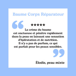 Baume Corps Réparateur (Velours d'eau)