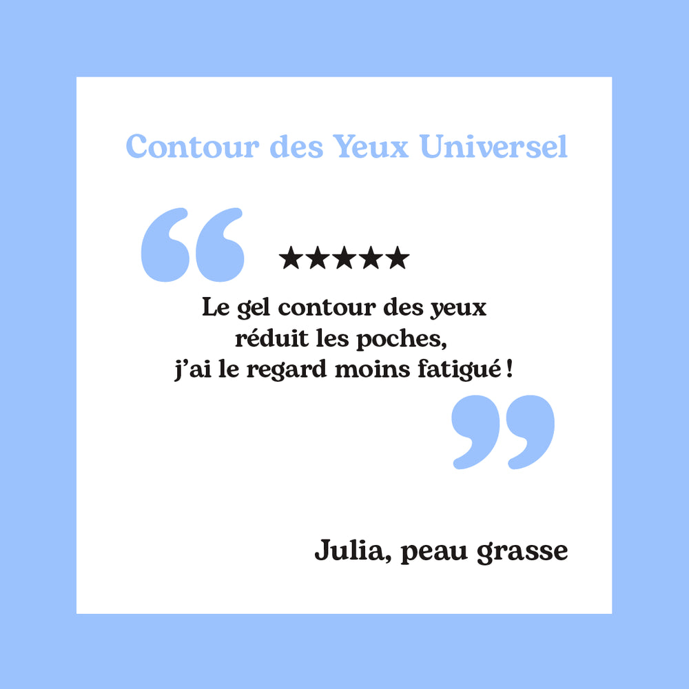 Contour des Yeux Universel (Le regard de l'Eau)