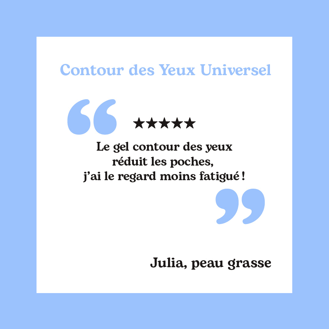 Contour des Yeux Universel (Le regard de l'Eau)