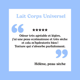 Lait Corps Universel (Caresse de lait)