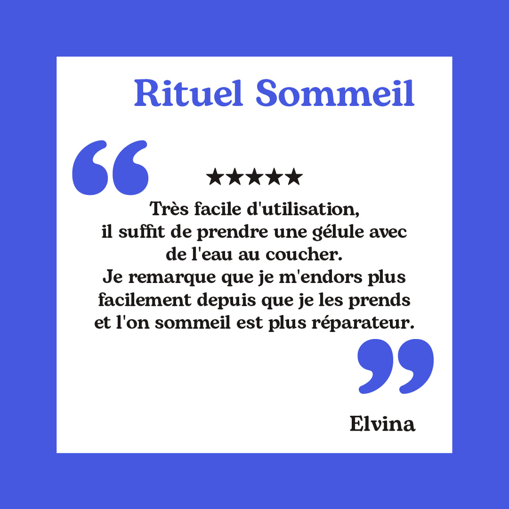 Rituel Sommeil