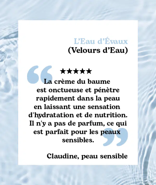 Baume Corps universel Velours d'Eau