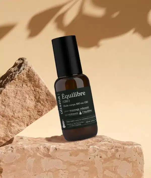 Huile corporelle Bio CBD Equilibre